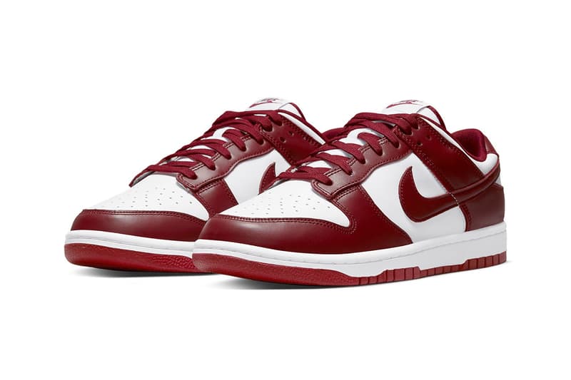 Nike Dunk Low 最新配色「Team Red」率先曝光