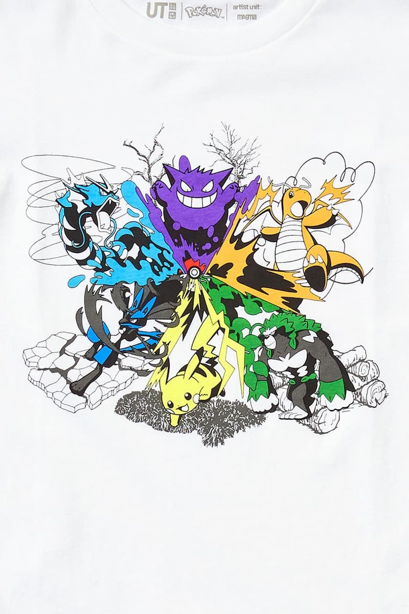 UNIQLO 全新企劃「Pokémon Meets Artists UT」第二回新作正式登場