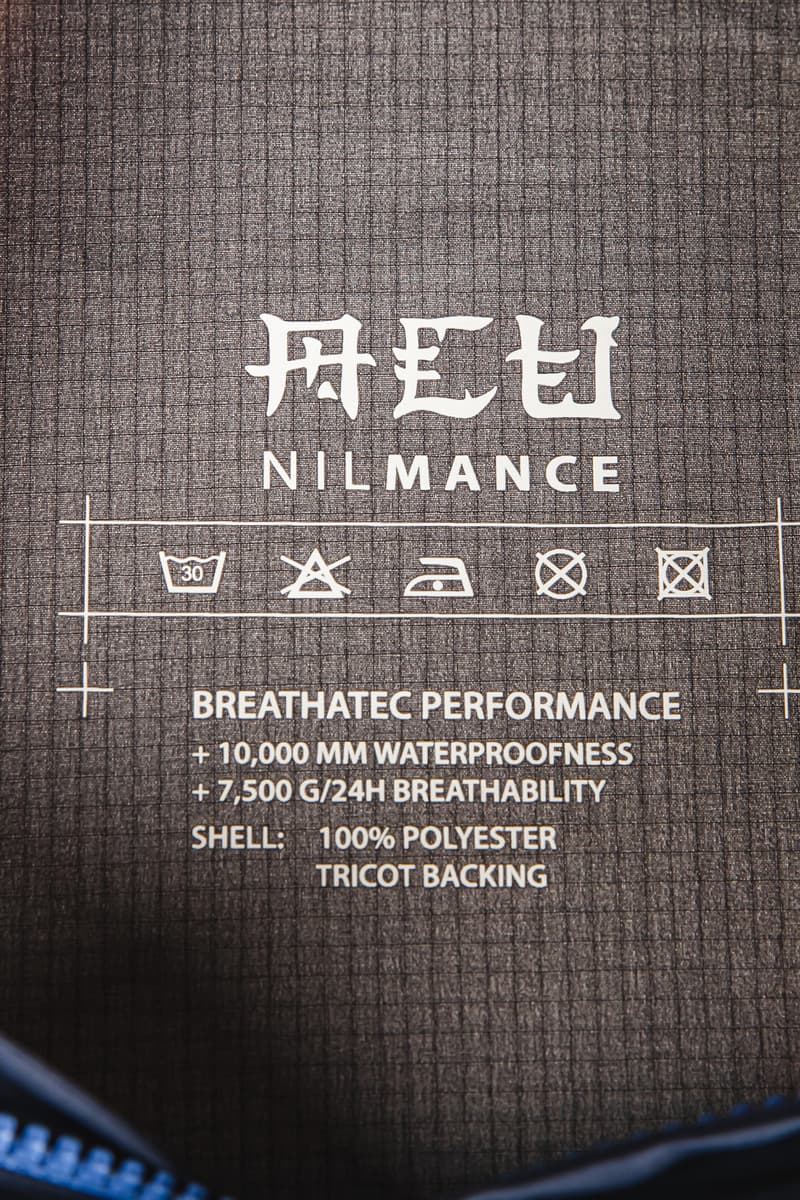 ACU x NILMANCE 推出城市机能冲锋衣外套