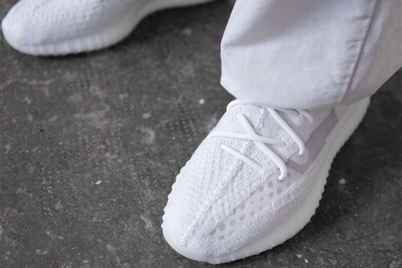 率先上腳 adidas YEEZY BOOST 350 V2 全新配色「Bone」