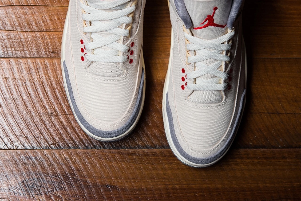 Air Jordan 3 最新配色「Muslin」即将发售