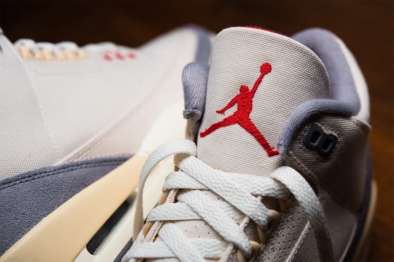 Air Jordan 3 最新配色「Muslin」即将发售