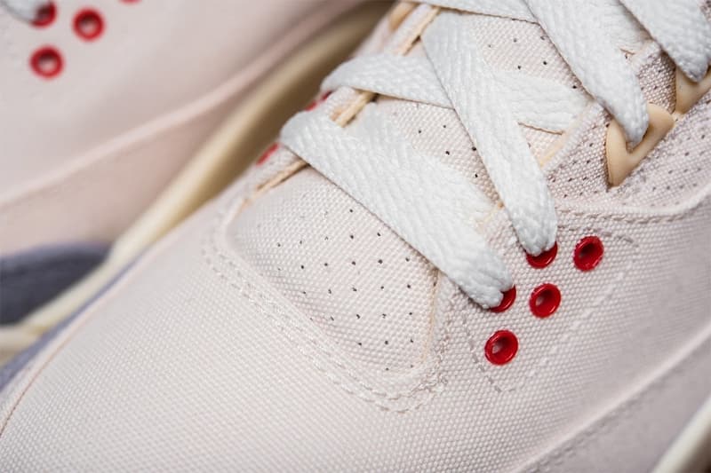 Air Jordan 3 最新配色「Muslin」即将发售