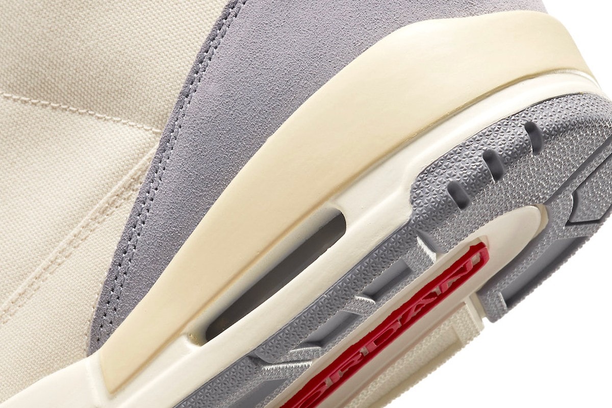 Air Jordan 3 最新配色「Muslin」官方圖輯、發售情報正式公開