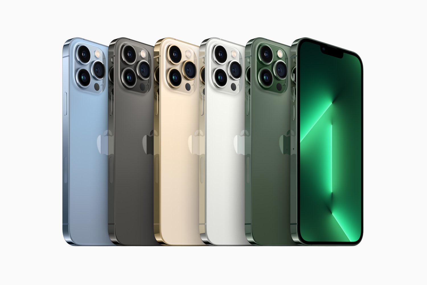 絕美耀眼！Apple 正式推出 iPhone 13「綠色」及 iPhone 13 Pro「松嶺青色」
