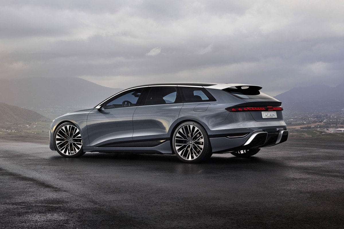 Audi 展示全新 A6 Avant E-Tron 概念旅行車