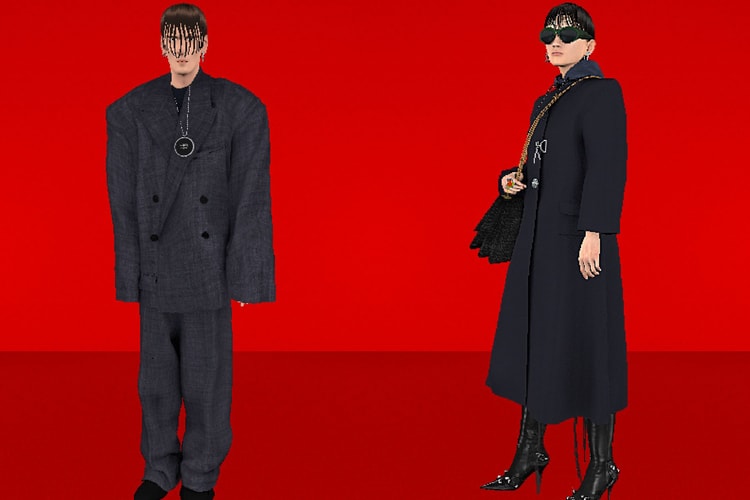 Balenciaga 攜手 Claudia Maté 打造最新 2022 春夏系列虛擬形象大片