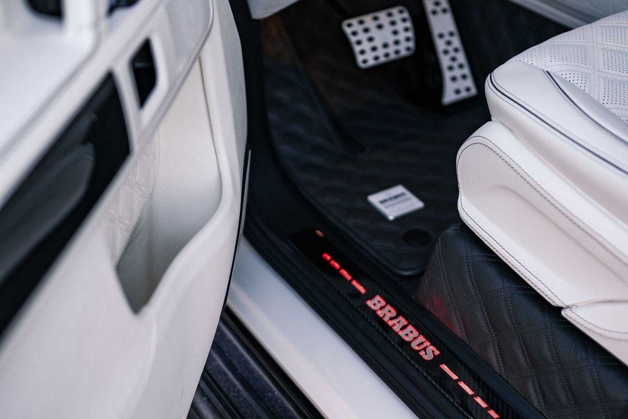 Brabus 打造 Mercedes-AMG G63 全白版本 Pick-up 豪改越野車