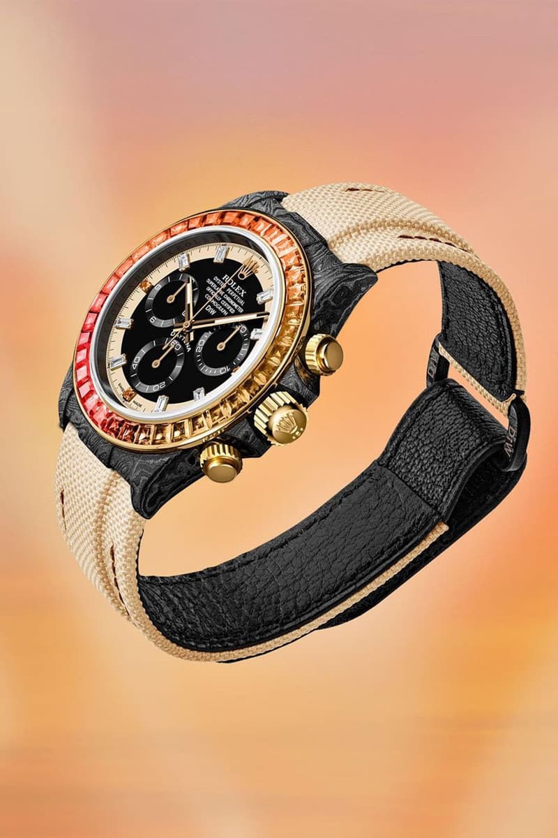 DiW 打造 Rolex Daytona 全新定製錶款「Rainbow Sunray」