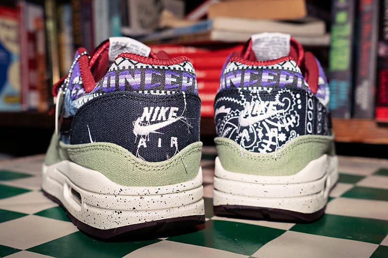 近覽潮流名所 Concepts x Nike Air Max 1 全新聯名配色