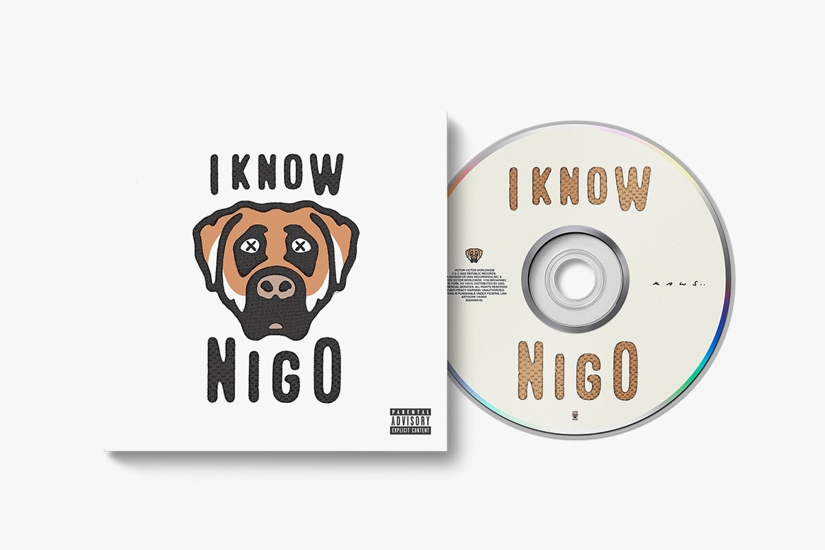 KAWS 操刀設計 NIGO 新專輯《I KNOW NIGO》封面