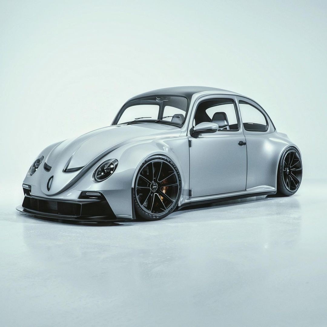 Khyzyl Saleem 打造 Porsche 911 GT3 樣式豪改「暴力龟」Volkswagen Beetle