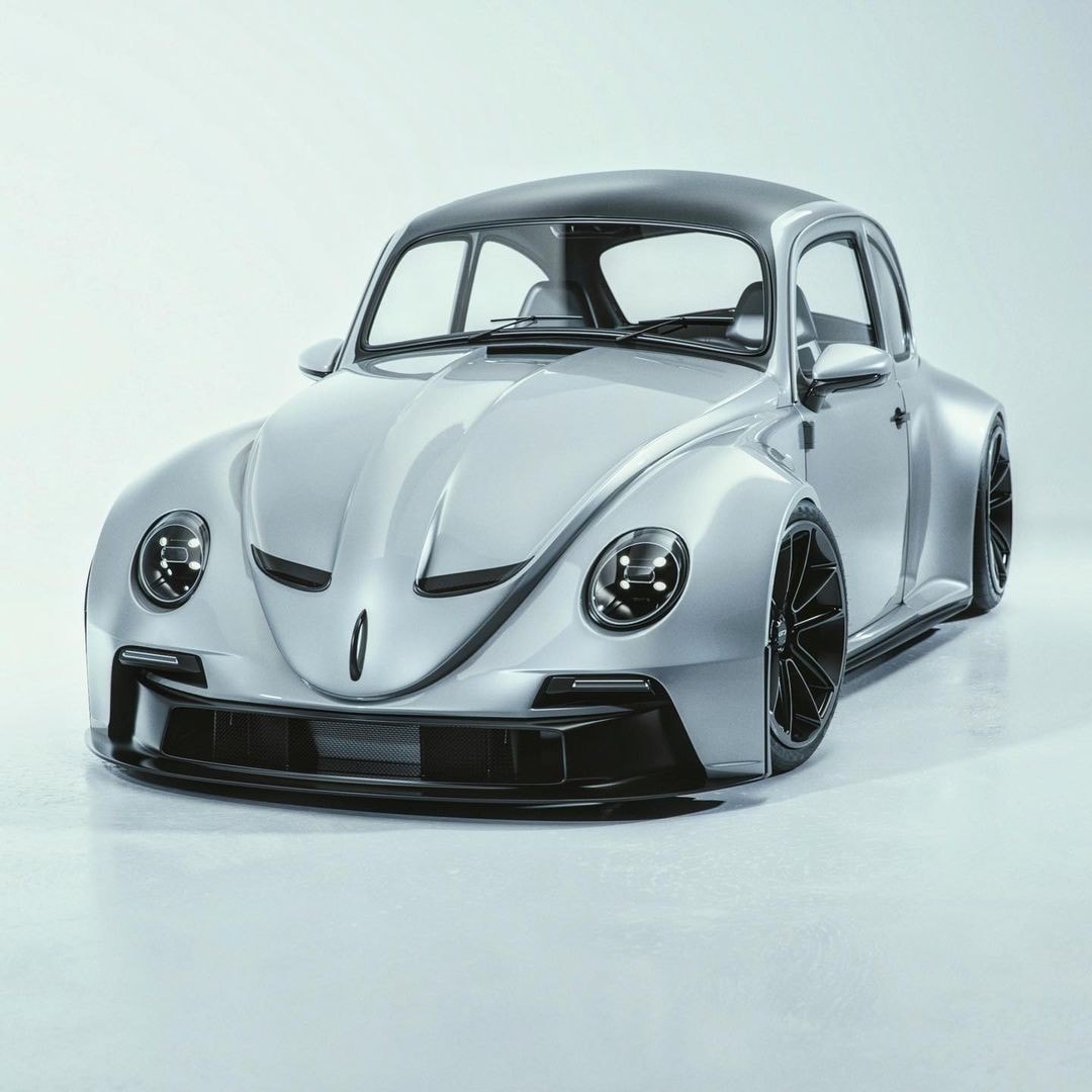 Khyzyl Saleem 打造 Porsche 911 GT3 樣式豪改「暴力龟」Volkswagen Beetle