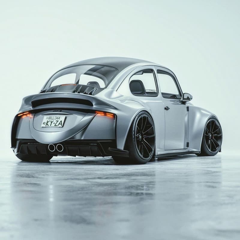 Khyzyl Saleem 打造 Porsche 911 GT3 樣式豪改「暴力龟」Volkswagen Beetle