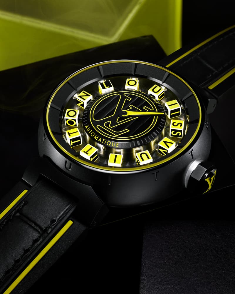 Louis Vuitton 正式推出 Tambour Spin Time Air Quantum 时光飞旋腕表