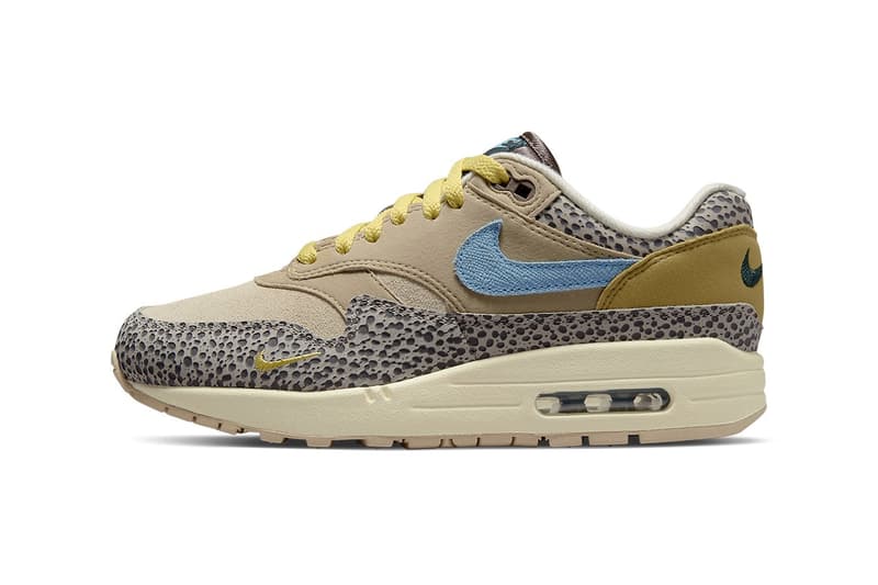 Nike Air Max 1 最新配色「Cobblestone/Worn Blue」官方圖释出