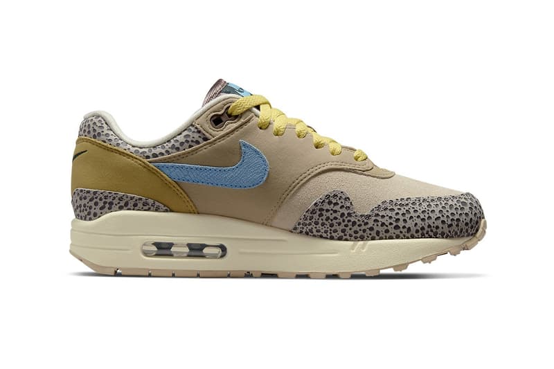 Nike Air Max 1 最新配色「Cobblestone/Worn Blue」官方圖释出