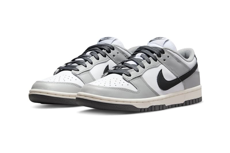 Nike Dunk Low 最新灰魂配色「Light Smoke Grey」率先曝光