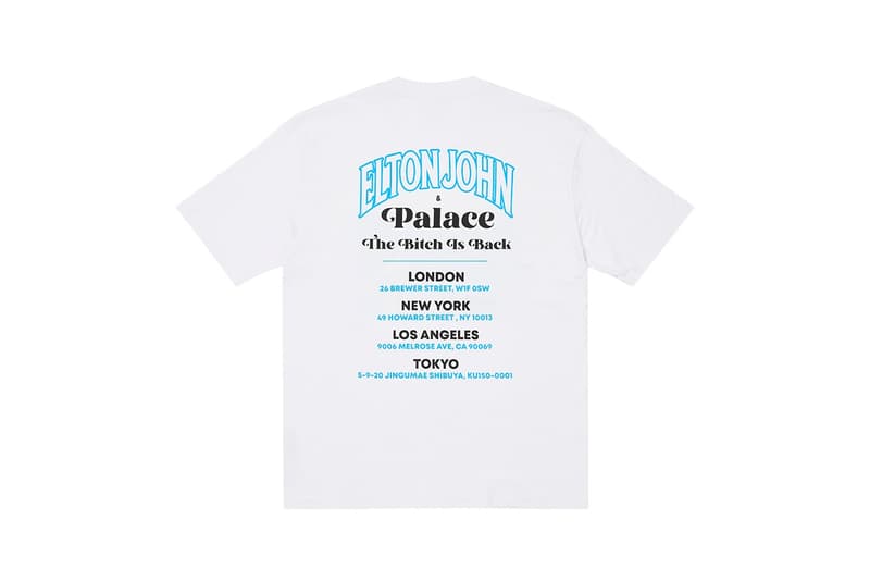 Palace x Elton John x Bravado 最新聯乘系列正式登場