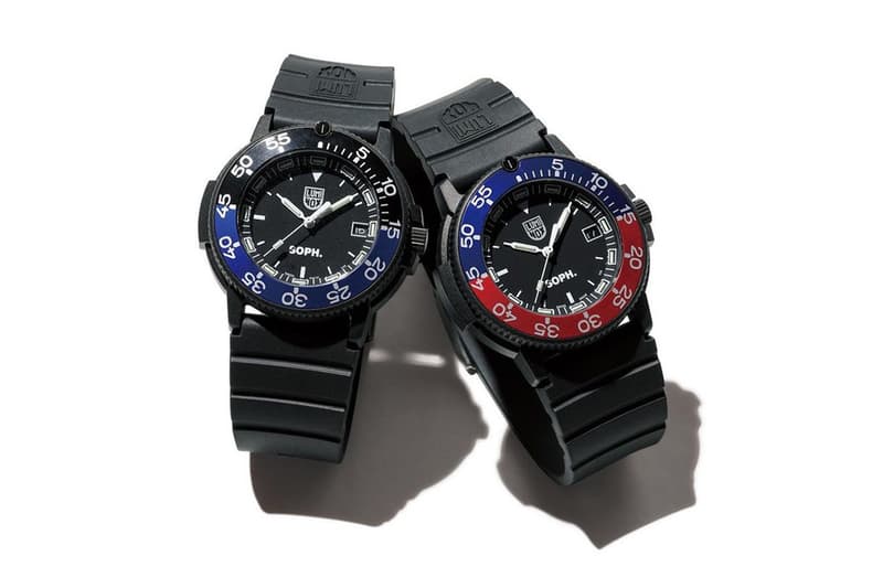 SOPHNET. 攜手 Luminox 推出全新聯名錶款