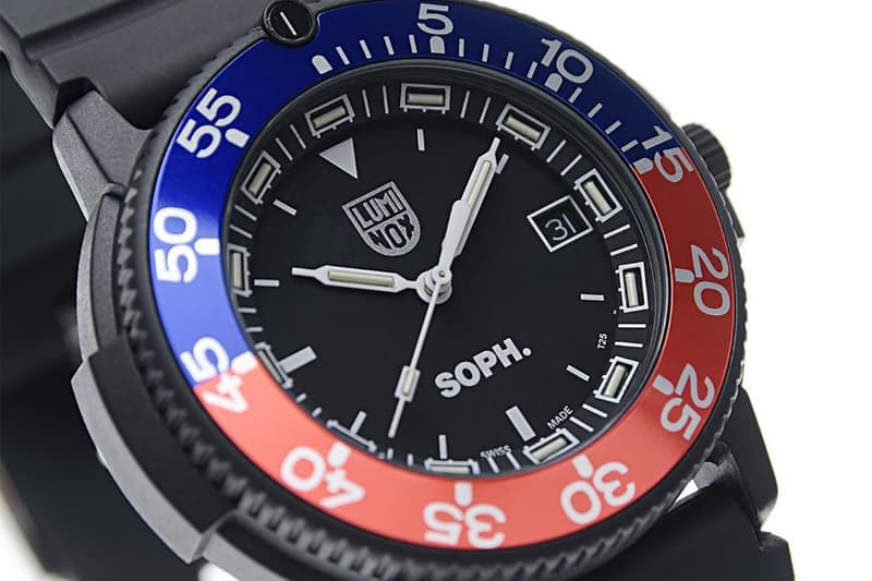 SOPHNET. 攜手 Luminox 推出全新聯名錶款