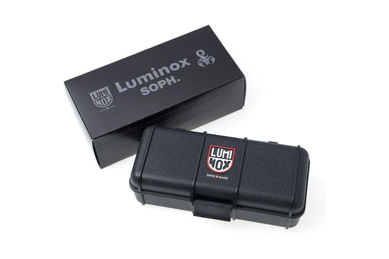 SOPHNET. 攜手 Luminox 推出全新聯名錶款