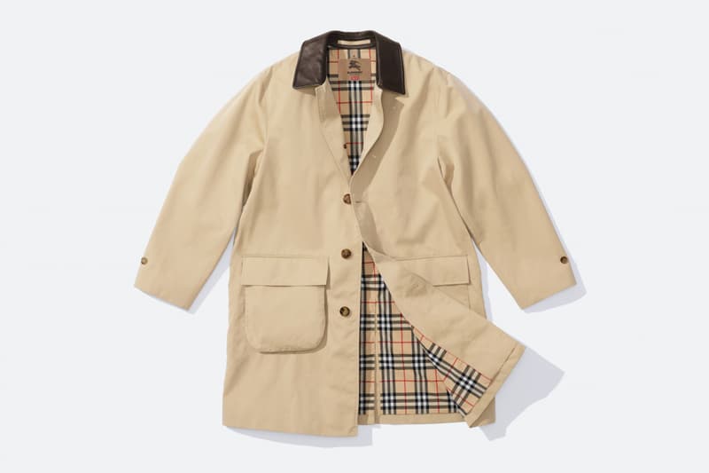 Supreme x Burberry 2022 春季聯名系列正式登場