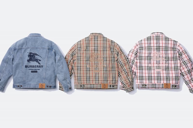 Supreme x Burberry 2022 春季聯名系列正式登場