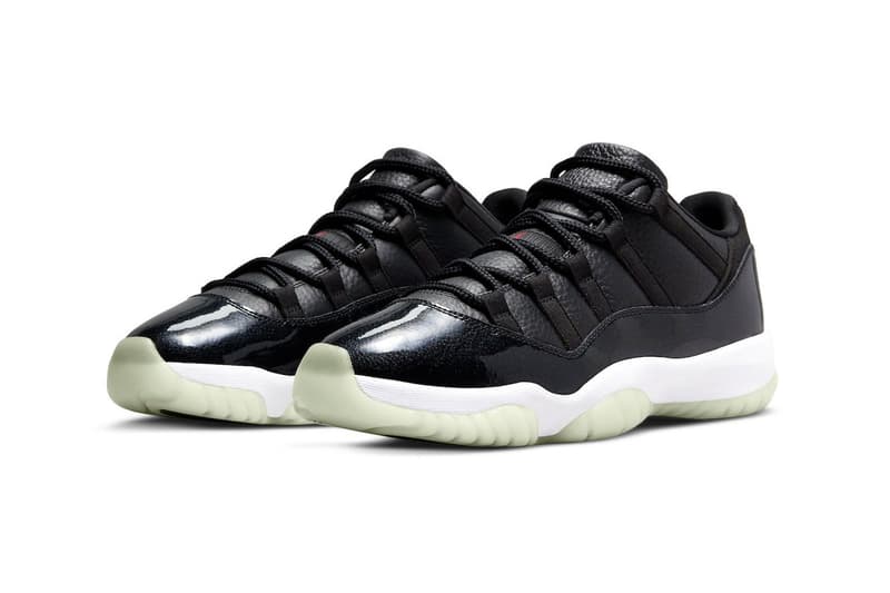 Air Jordan 11 Low 人氣配色「72-10」官方圖輯、發售情報正式公開