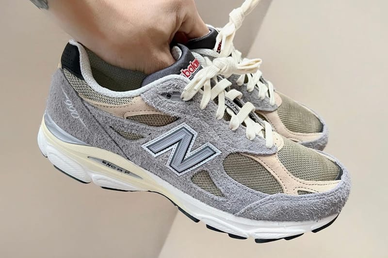 New Balance 990v3 全新配色细节谍照曝光