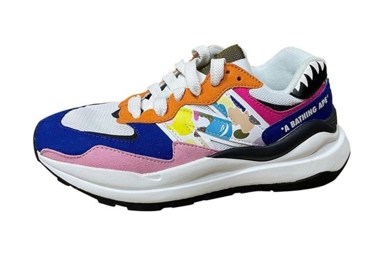 A BATHING APE® x New Balance 57/40 联名鞋款曝光