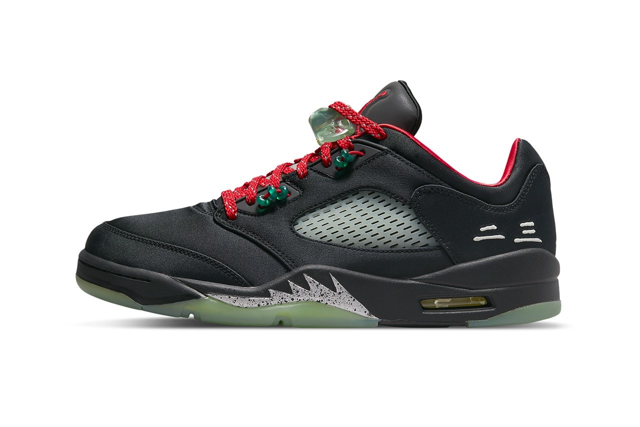 CLOT x Air Jordan 5 Low 联名鞋款官方圖释出