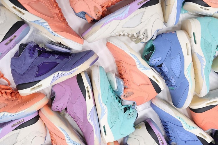 DJ Khaled x Air Jordan 5 最新聯名系列「We The Best」率先亮相