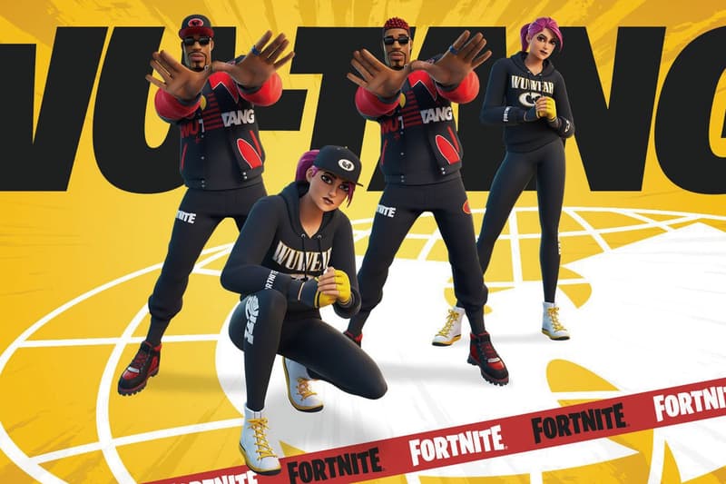 Fortnite 攜手傳奇饒舌組合 Wu-Tang Clan 打造聯名造型裝備