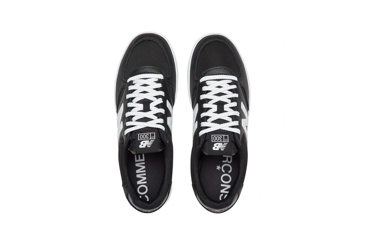 COMME des GARÇONS HOMME x New Balance CT300「Black」联名鞋款正式推出