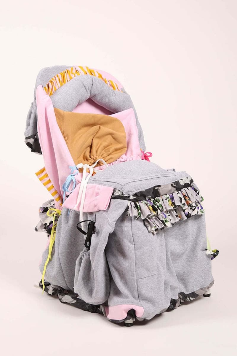 设计师 Camella Ehlke 使用 Off-White™ 废弃面料制作座椅套件