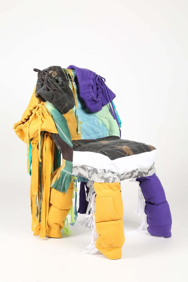 设计师 Camella Ehlke 使用 Off-White™ 废弃面料制作座椅套件