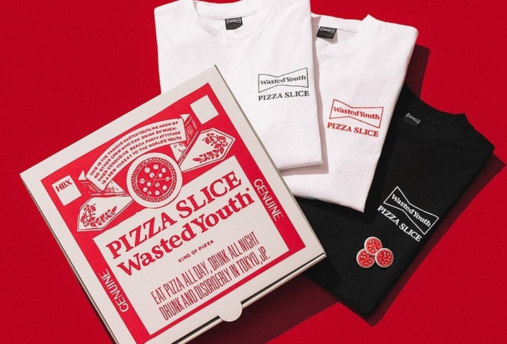 Wasted Youth x PIZZA SLICE 联手推出 HBX 胶囊系列