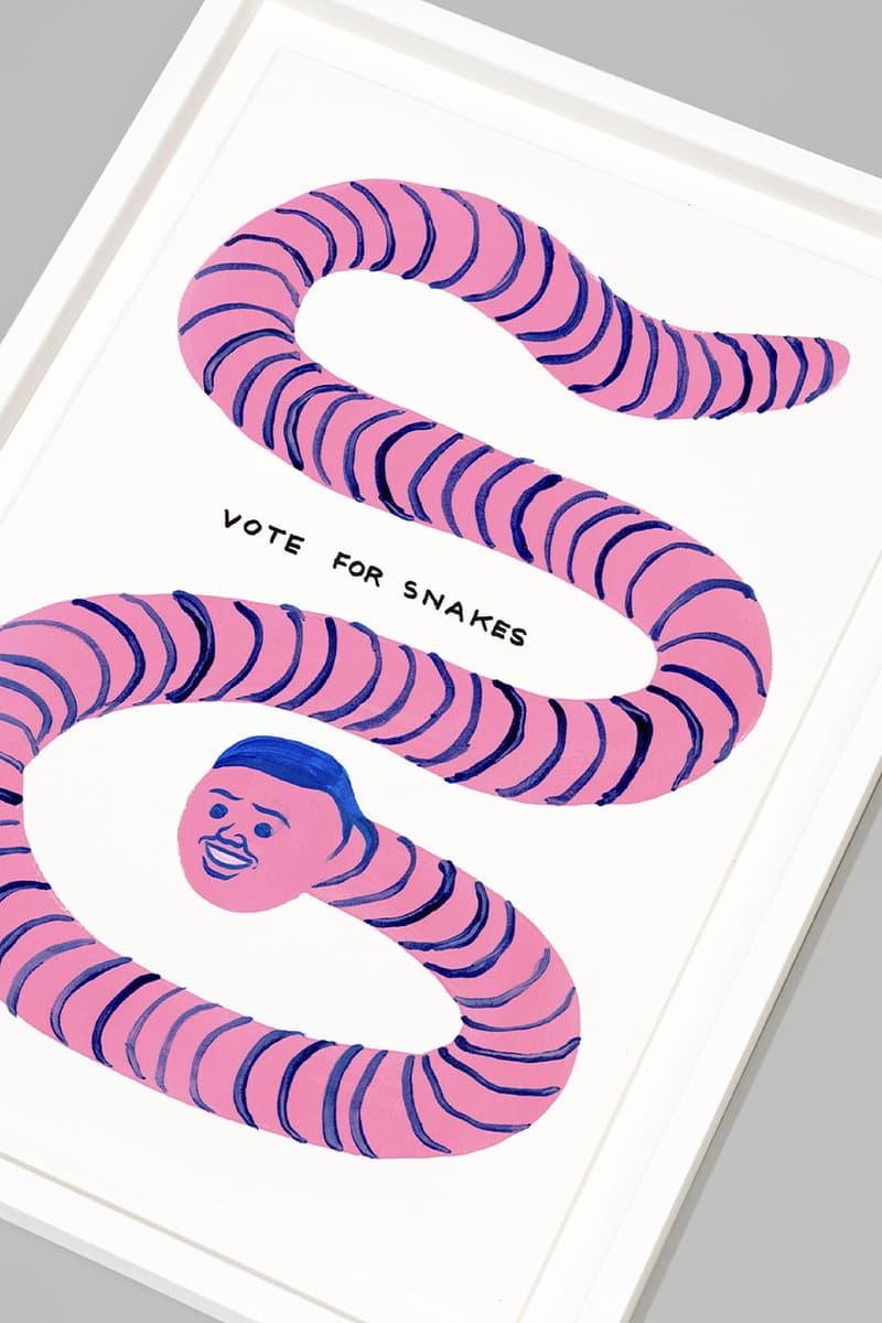 David Shrigley 携手 Joan Cornellà 推出合作系列「VOTE」