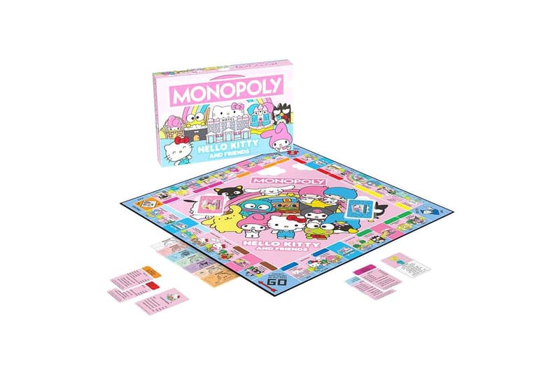 Monopoly 推出全新特別版「Hello Kitty & Friends」主题大富翁桌游