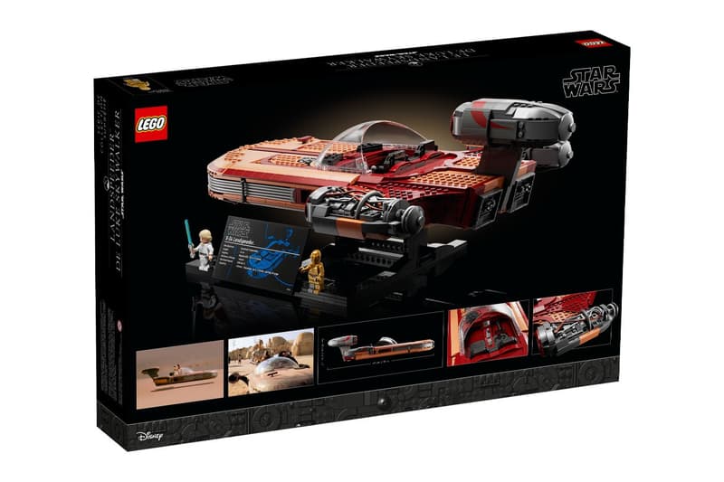 LEGO《Star Wars》Luke Skywalker‘s Landspeeder 積木模型正式登場