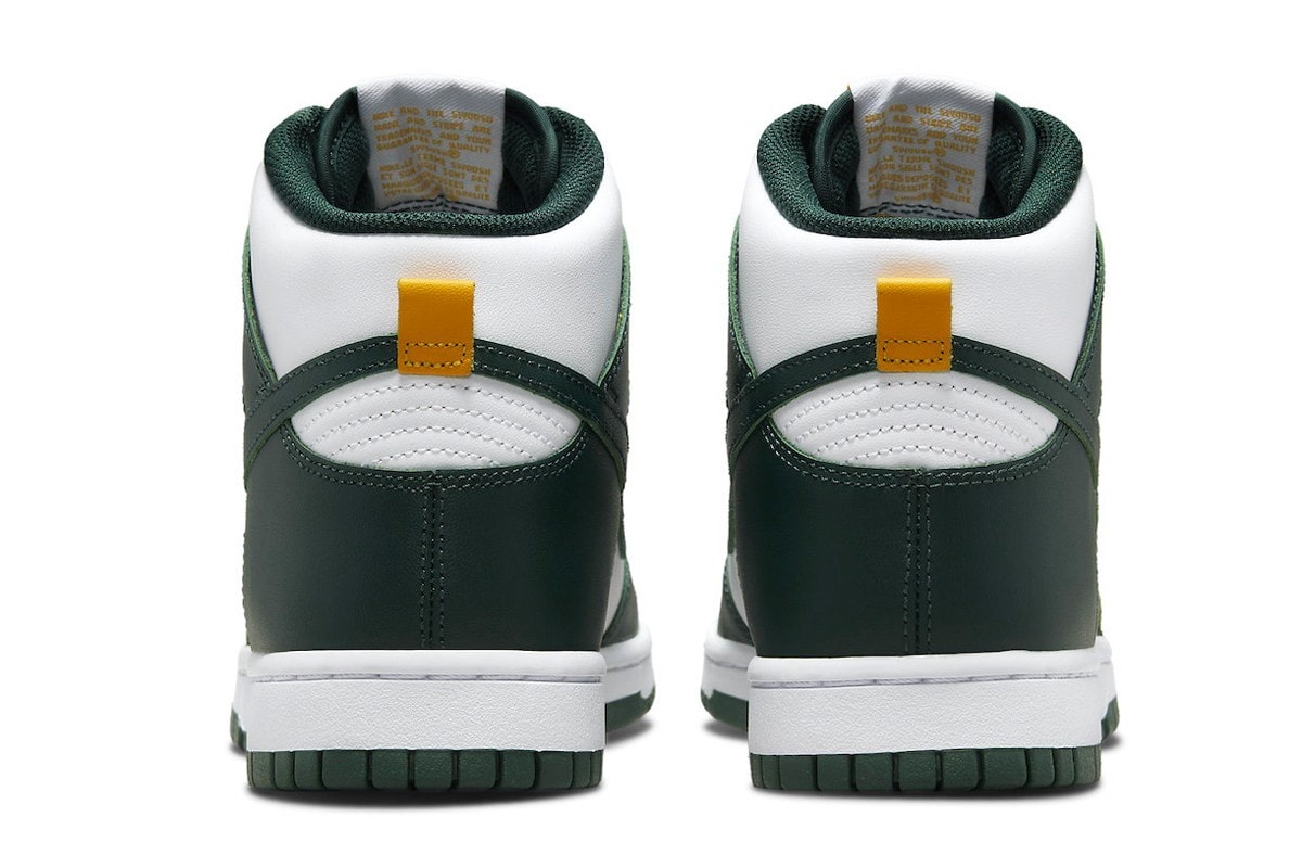 Nike Dunk High 最新白綠配色鞋款曝光