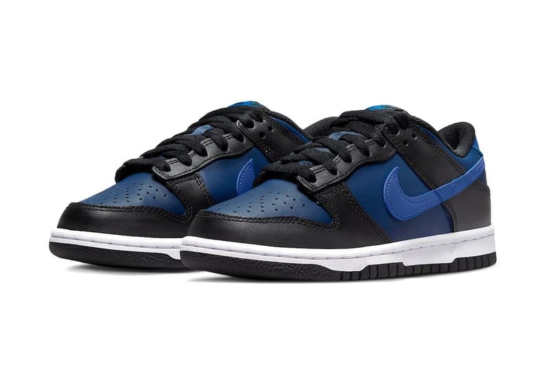 Nike Dunk Low 全新黑藍配色官方图释出