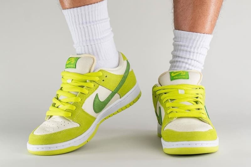 Nike SB Dunk Low 新色「Green Apple」上腳图集