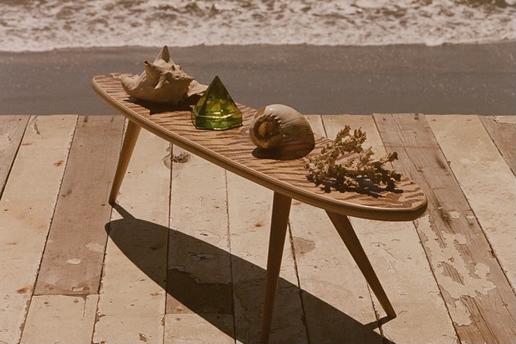 Saint Laurent Rive Droite 携手 HERVET-MANUFACTURIER 推出以长板为灵感的咖啡桌