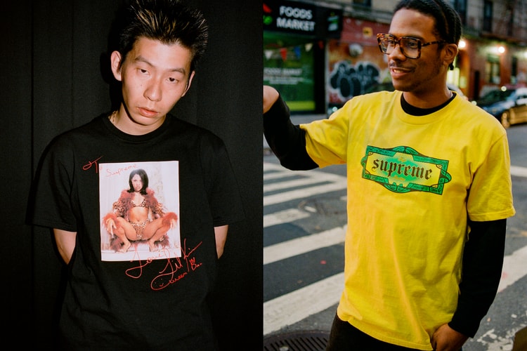 Supreme 2022 春季 T-Shirt 系列正式发布