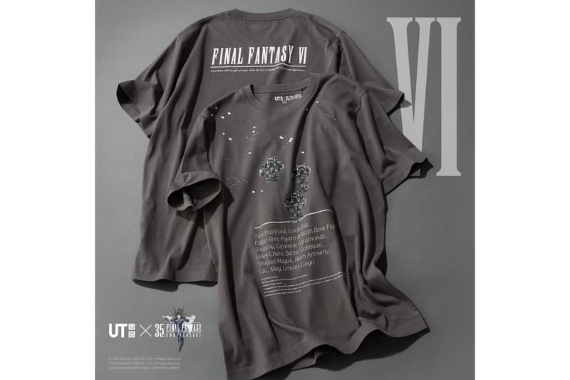 UNIQLO UT x《Final Fantasy》35 週年联名系列正式登場