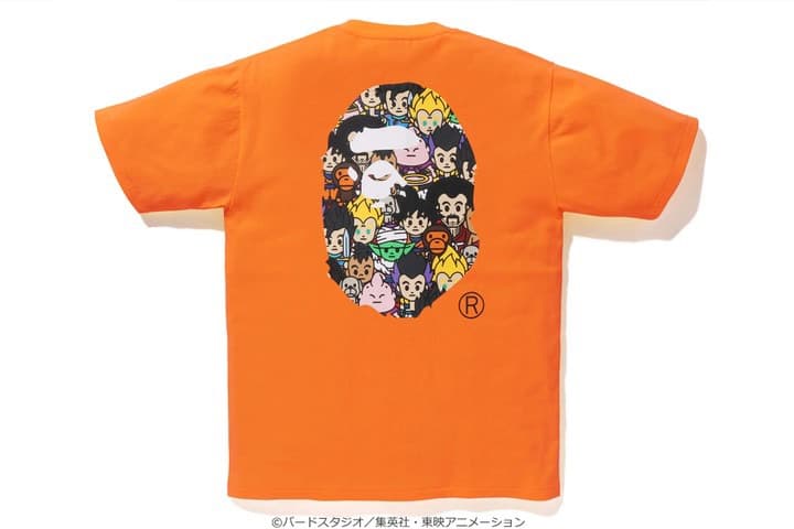 A BATHING APE® x《Dragon Ball Z》联乘系列正式发布