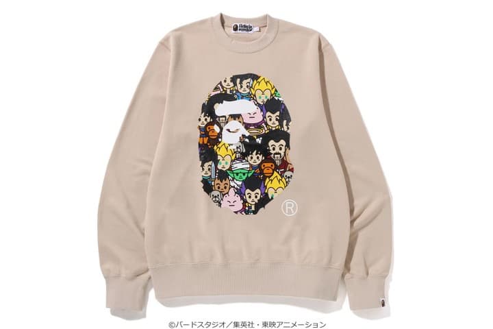 A BATHING APE® x《Dragon Ball Z》联乘系列正式发布