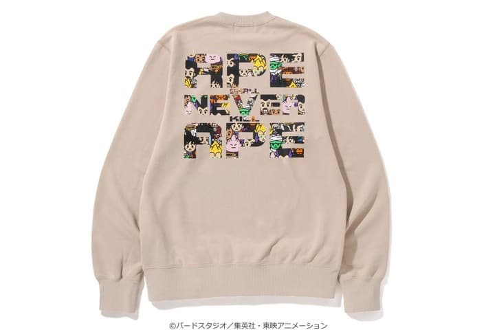 A BATHING APE® x《Dragon Ball Z》联乘系列正式发布